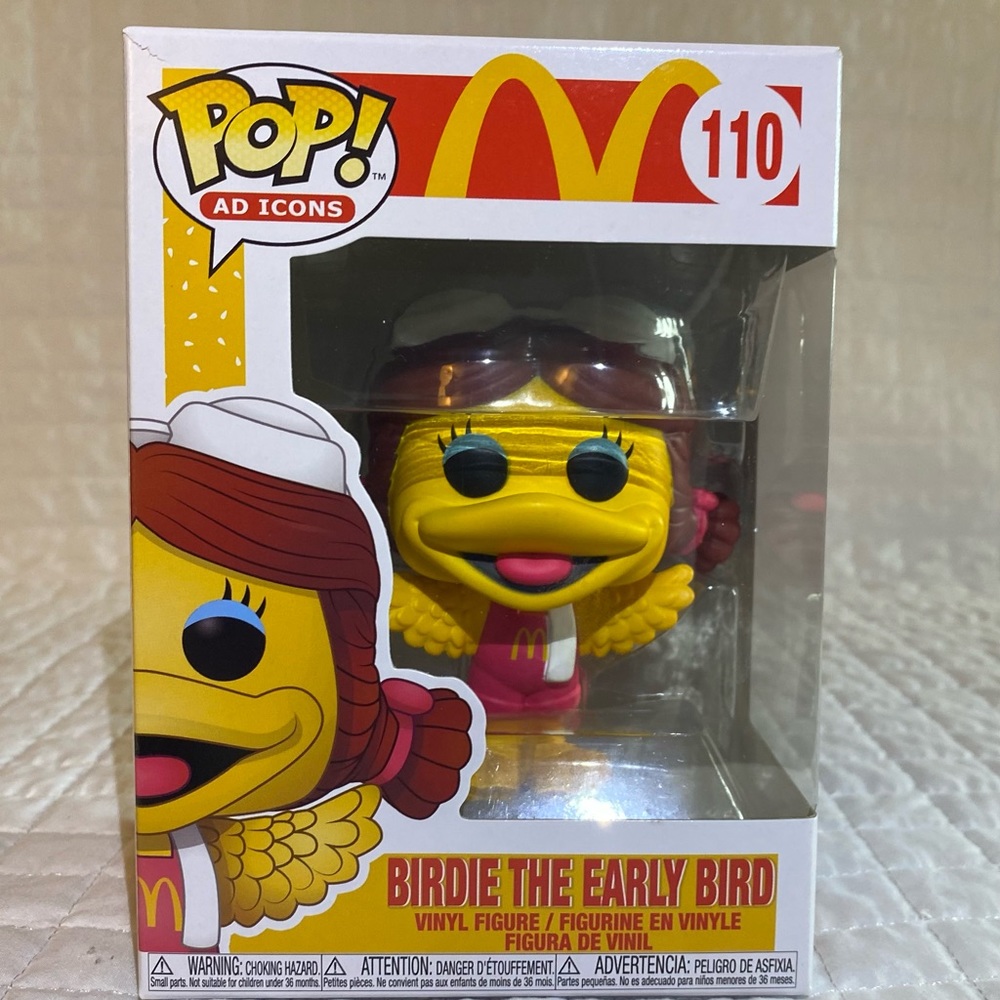 Ad Icons-McDonald’s Birdie the Early Bird #110, Funko Pop